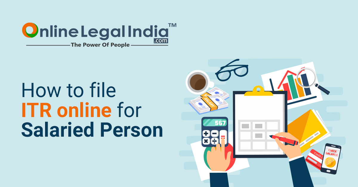 
                    how to file ITR online for salaried persons